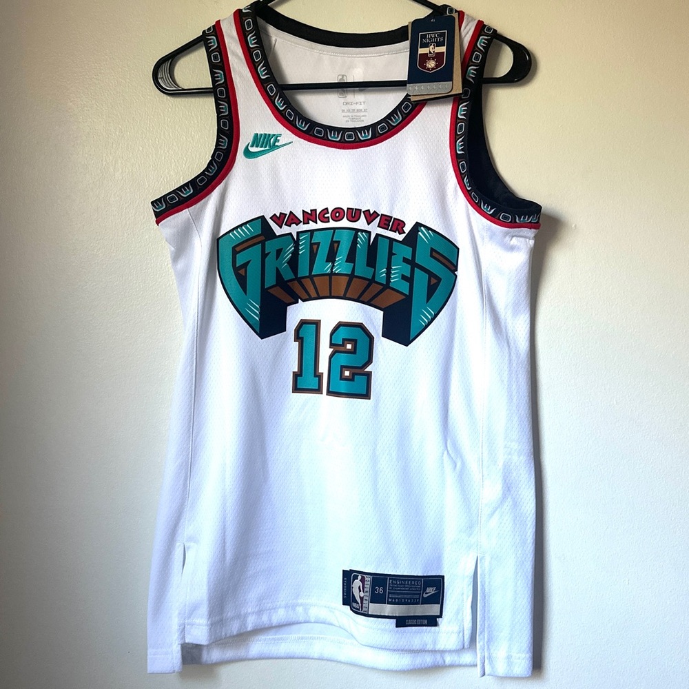 Nike XS Dri-FIT NBA Ja Morant Hardwood Classic Swingman Jersey #12